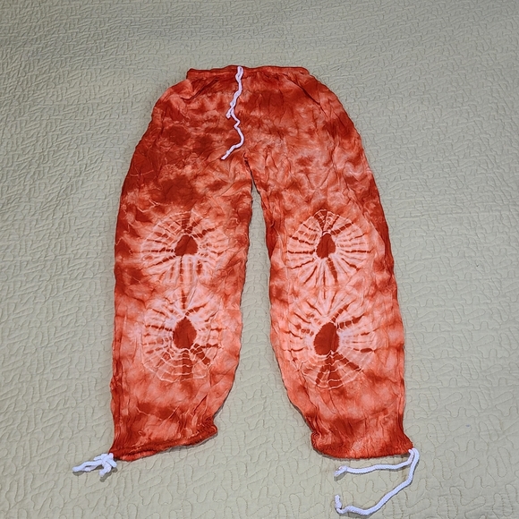 Pants - Island Life tie dye haram pants size S